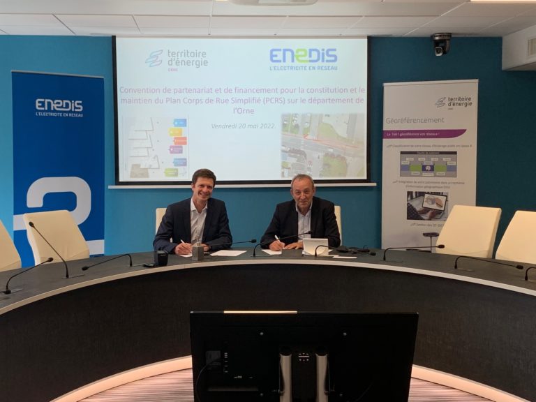 Plan Corps de Rue Simplifié : Enedis rejoint le partenariat.