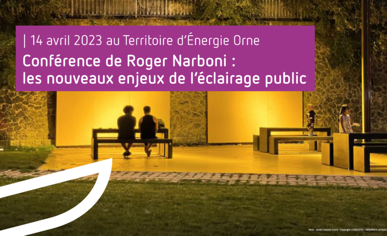 Le Te61 accueille la conférence de Roger Narboni « Les nouveaux enjeux de l’éclairage public »